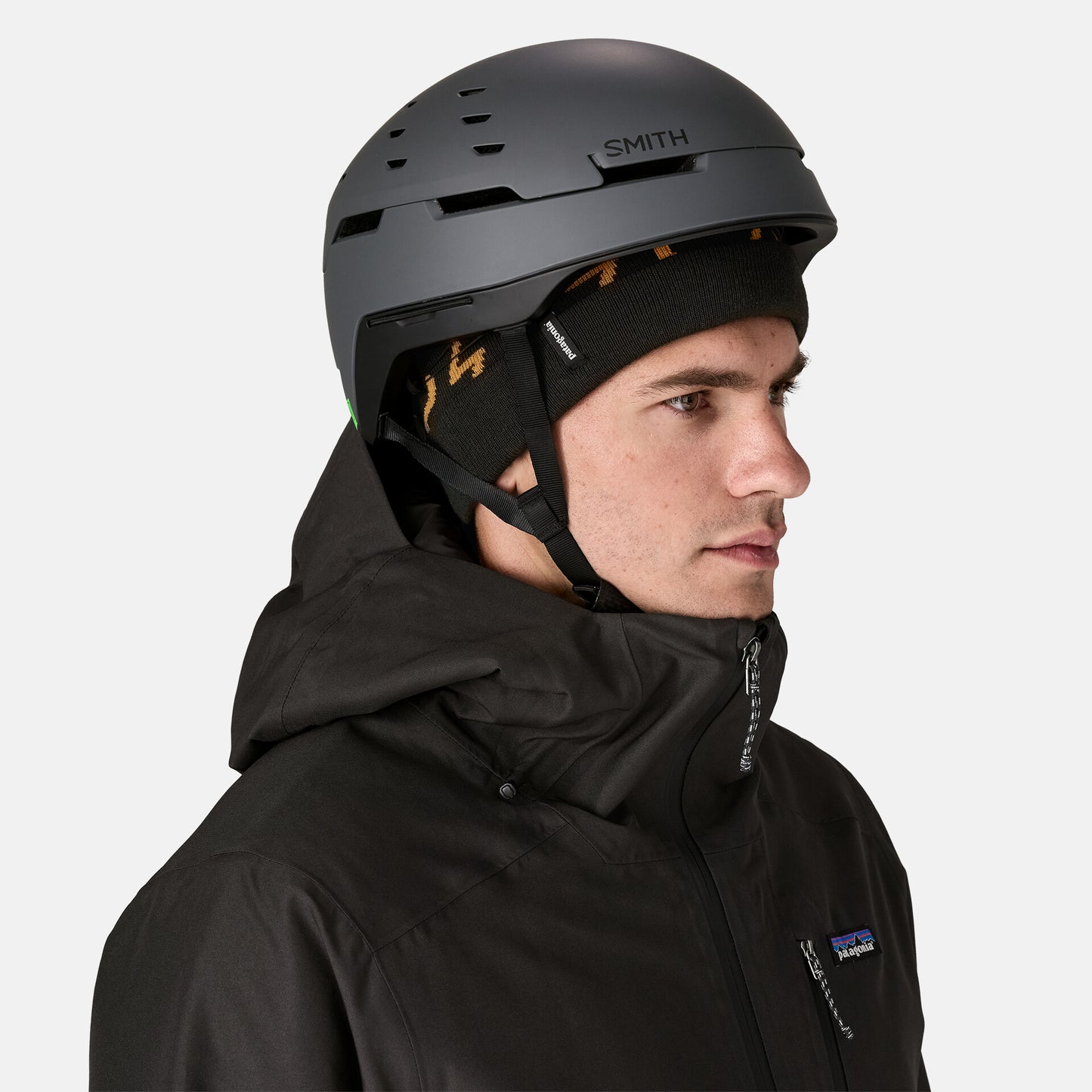 PowSlayer Beanie | Fresh Tracks: Black
