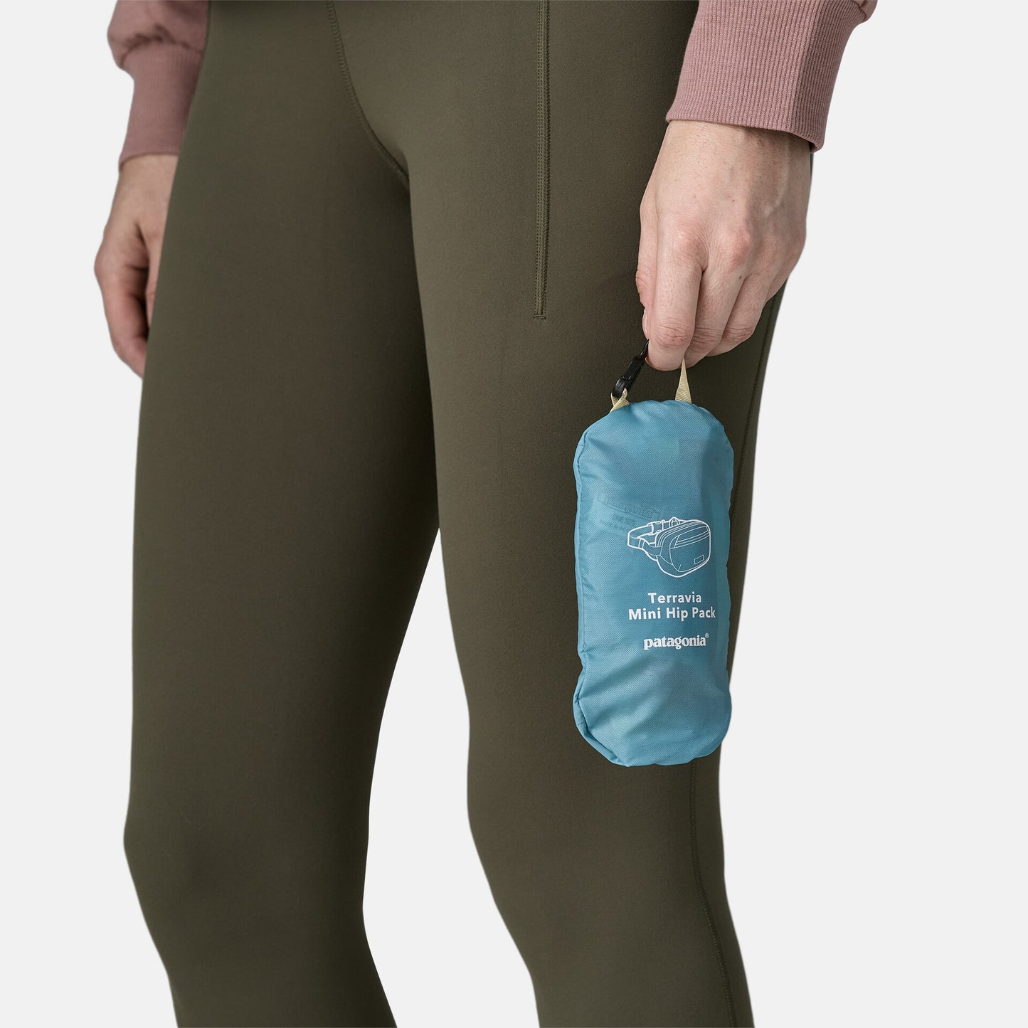 Terravia Mini Hip Pack | Patchwork: Snowmelt Blue