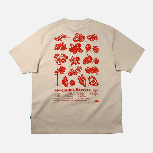 Relaxed T-shirt Edible Berries | Sand