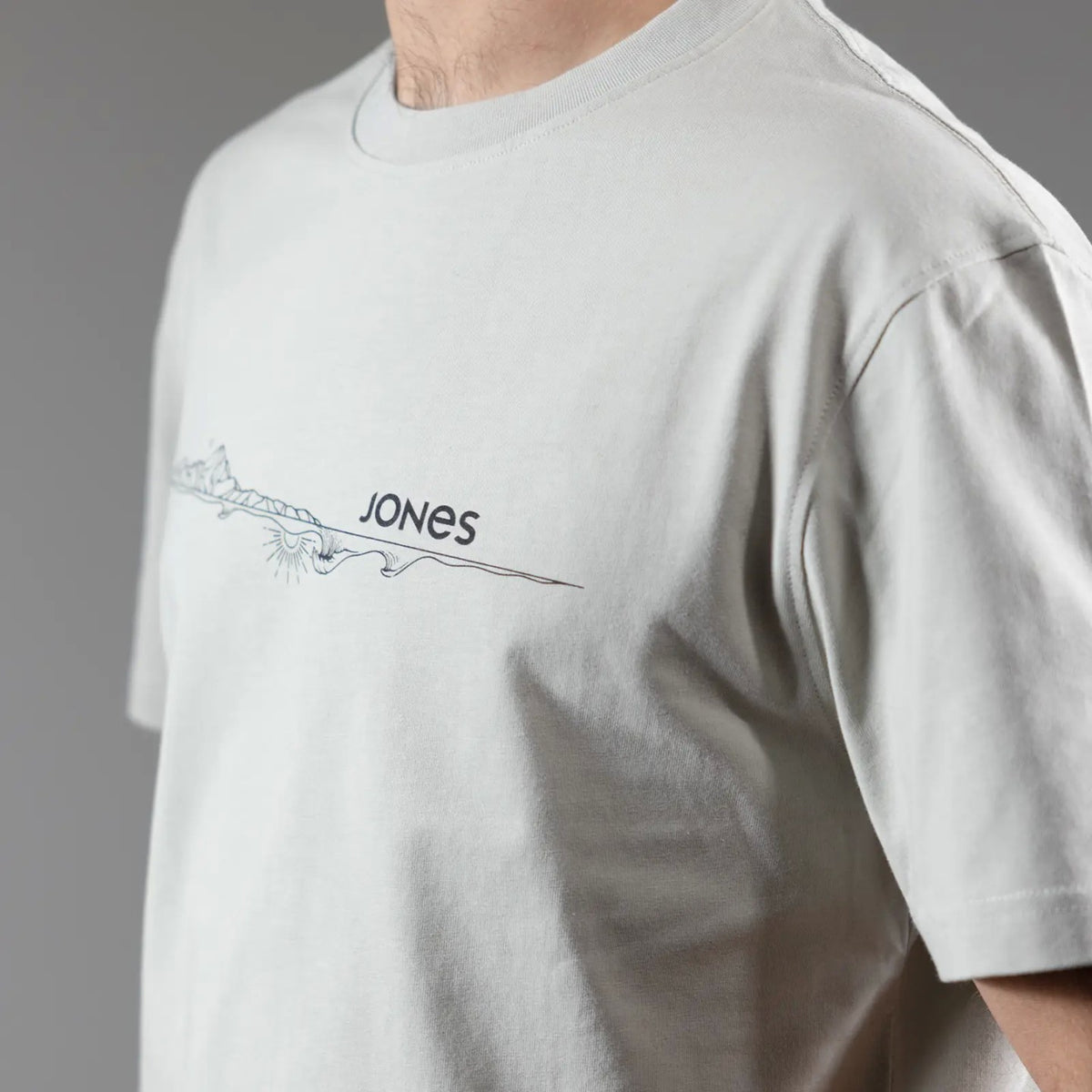 Flagship Organic Cotton Tee | Smoke Gray