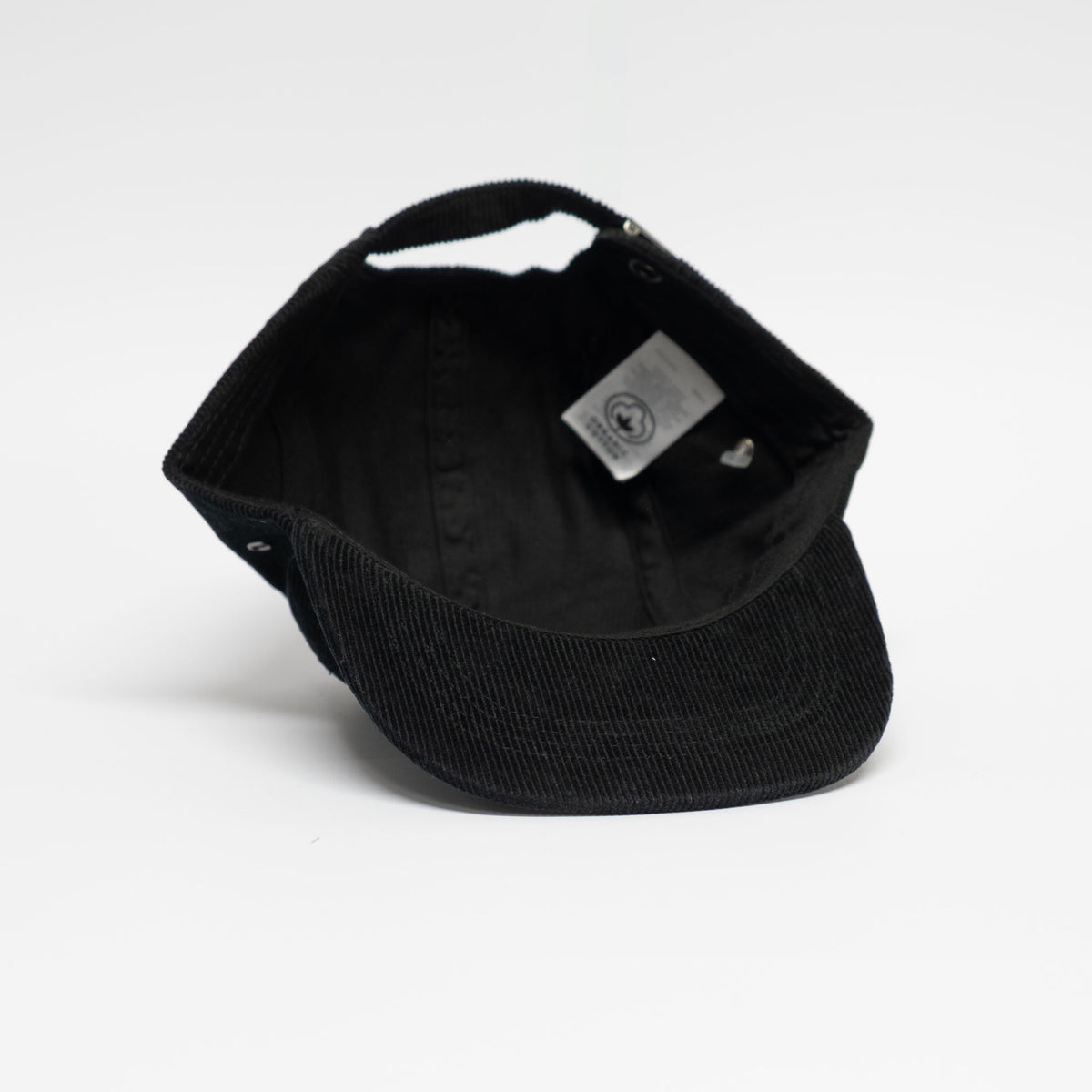 5-Panel Cord | Black / Leather