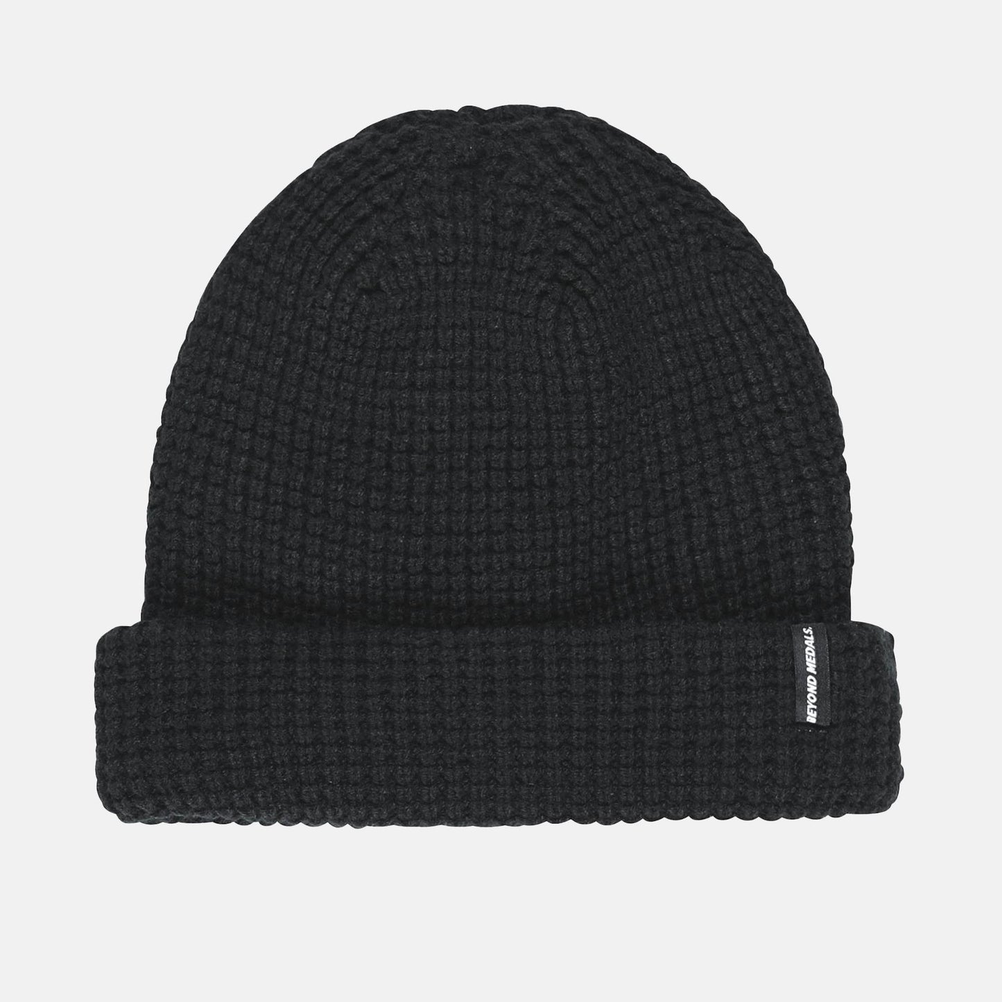 Waffle Beanie | Black