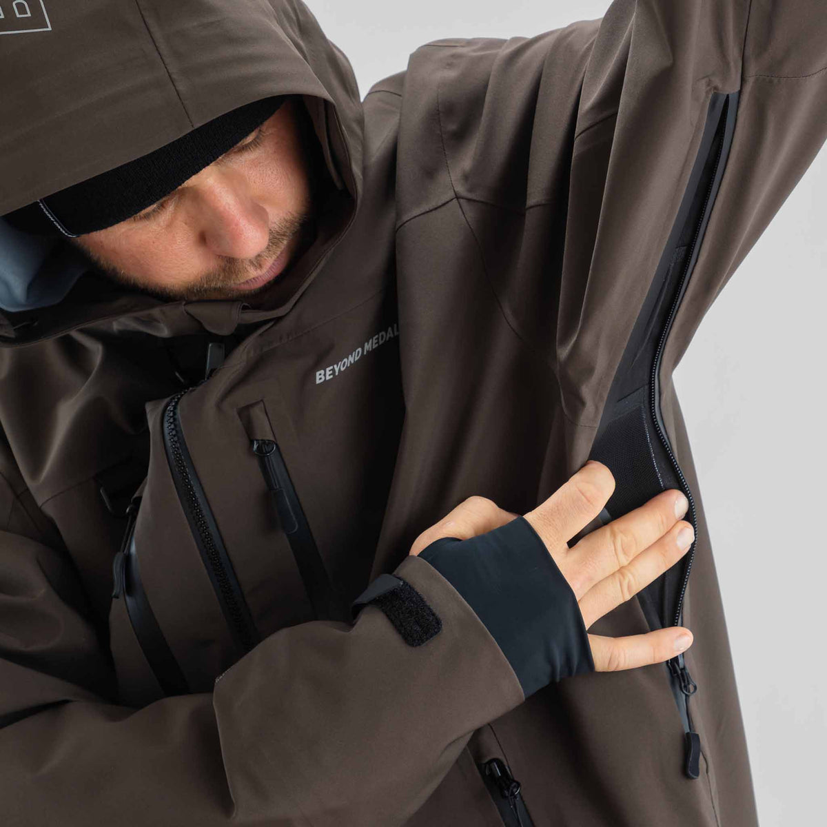 Pro Tech Jacket 3L | Brown