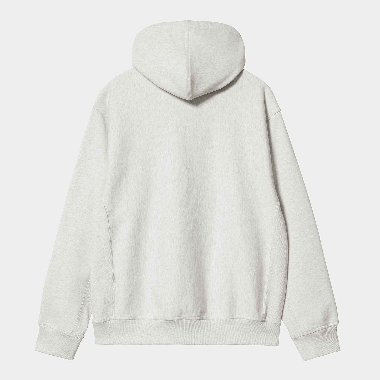 Hooded American Script Sweat | Ash Heather
