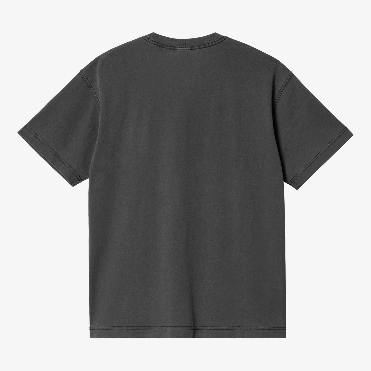 S/S Nelson T-Shirt | Black, Garment dyed