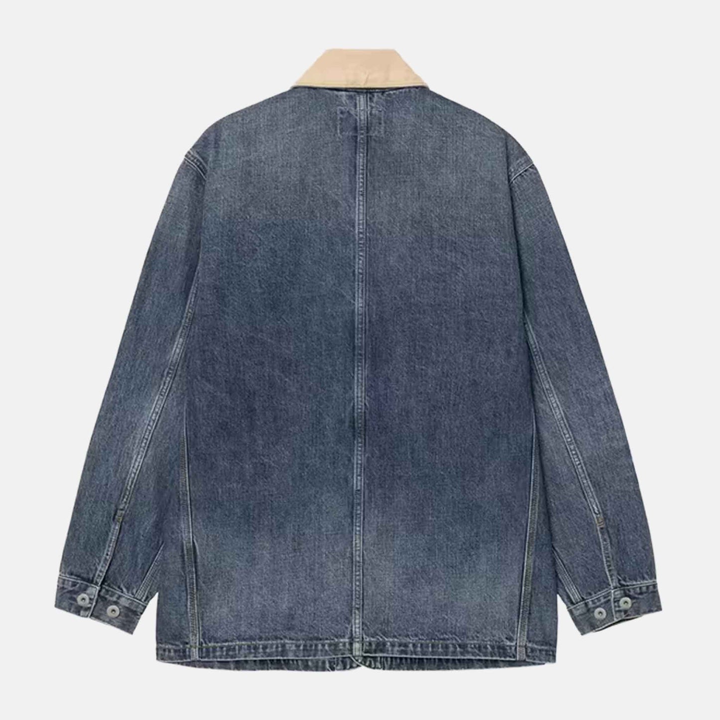 Warren Chore Coat | Blue / Dusty H Brown