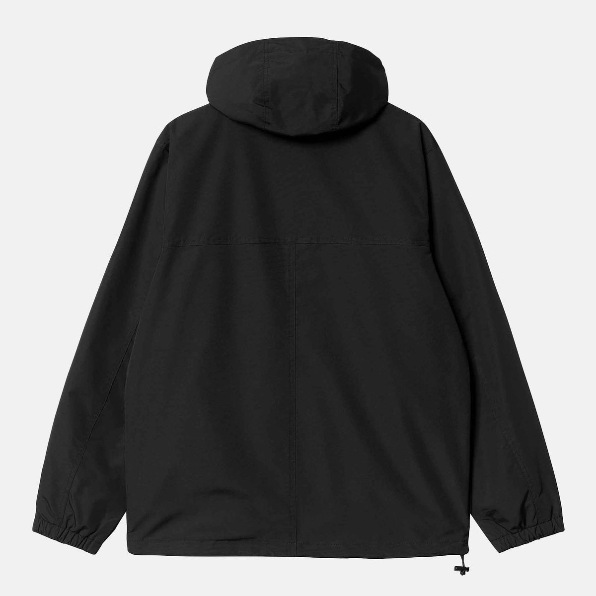 Windbreaker Pullover | Black / White