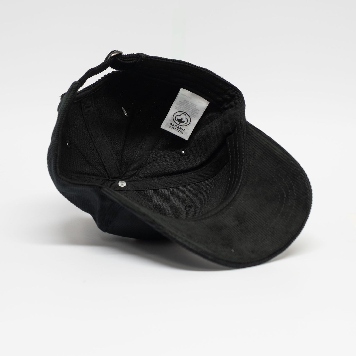 Cord Cap | Black / Leather
