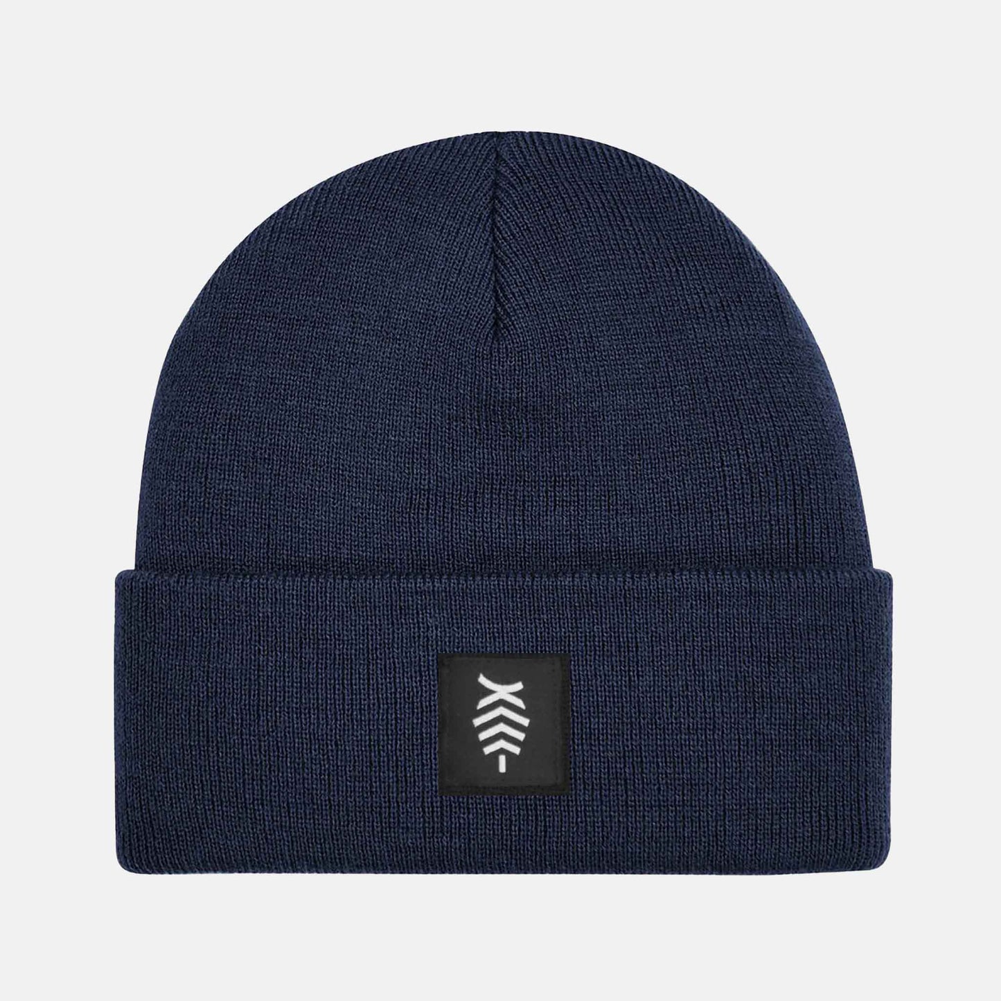 Cuffed Patch Beanie | French Navy