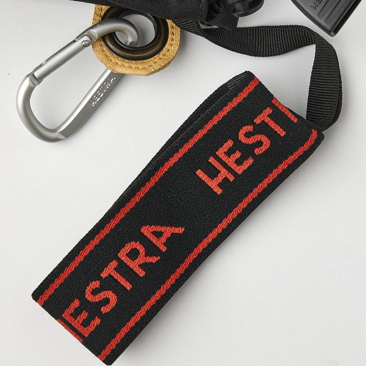 Army Leather Expedition Mitt | Svart / Ljusbrun