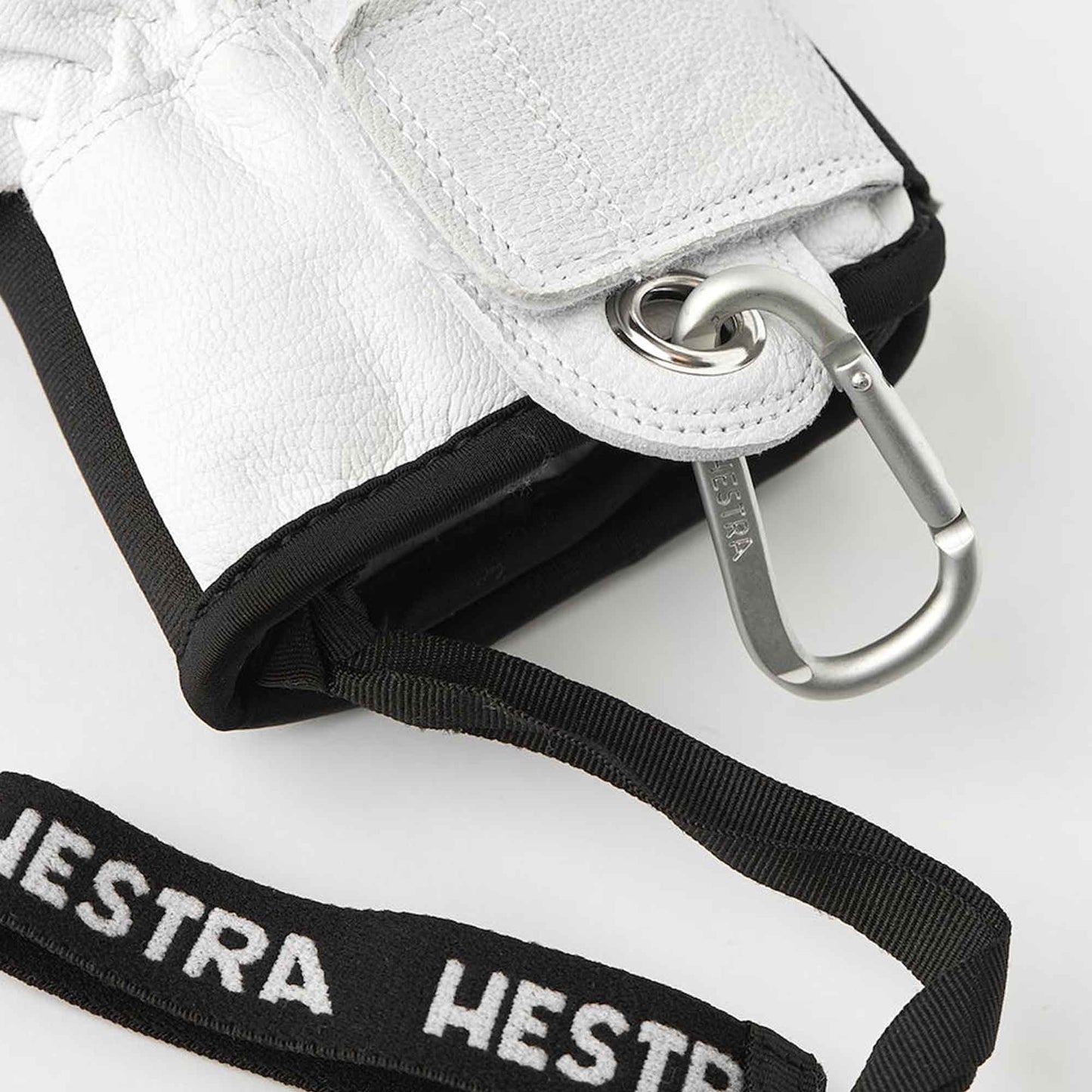 Army Leather Patrol 3-finger | Svart