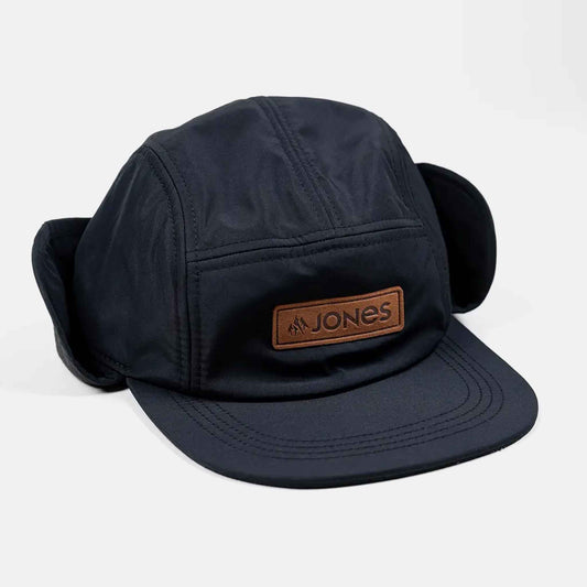 Denali Recycled Fleece Earflap Cap | Stealth Black