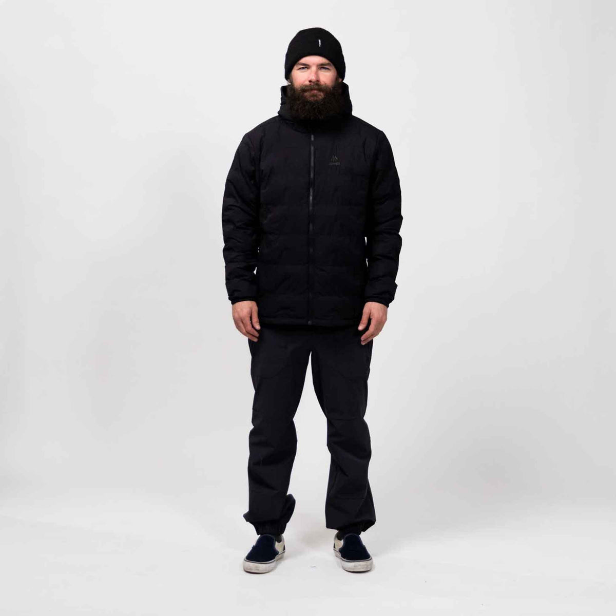 Dark Start Recycled Hoodie | Stealth Black