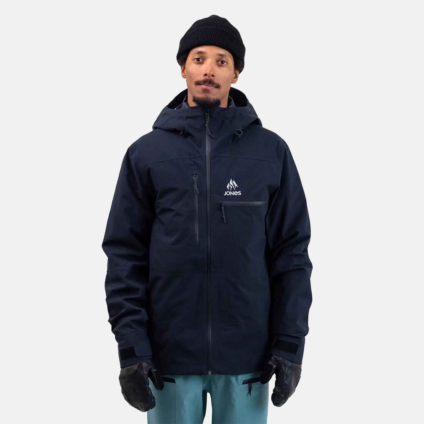 Mens Shralpinist Stretch Recycled Jacket | Stealth Black