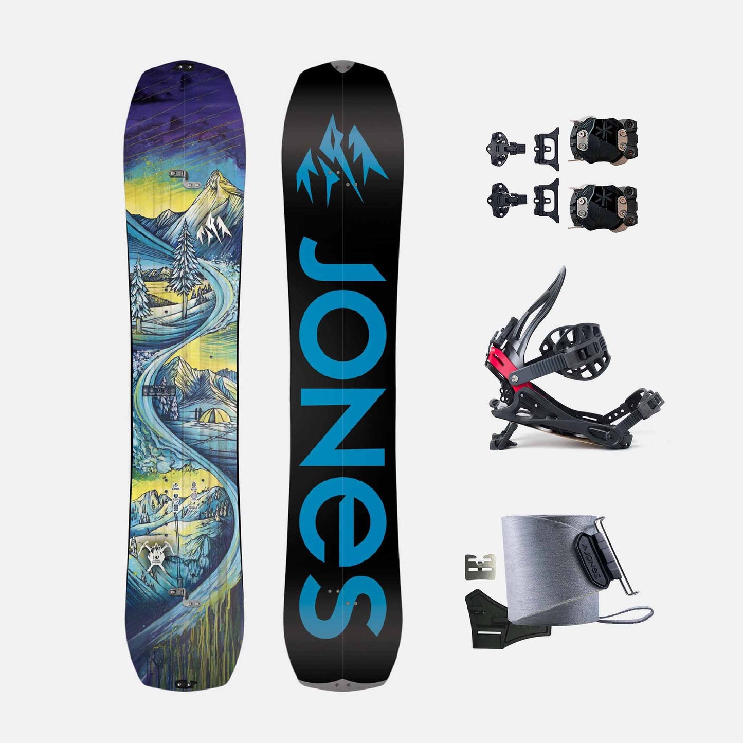 Youth Solution + Grizzly Splitboard Package