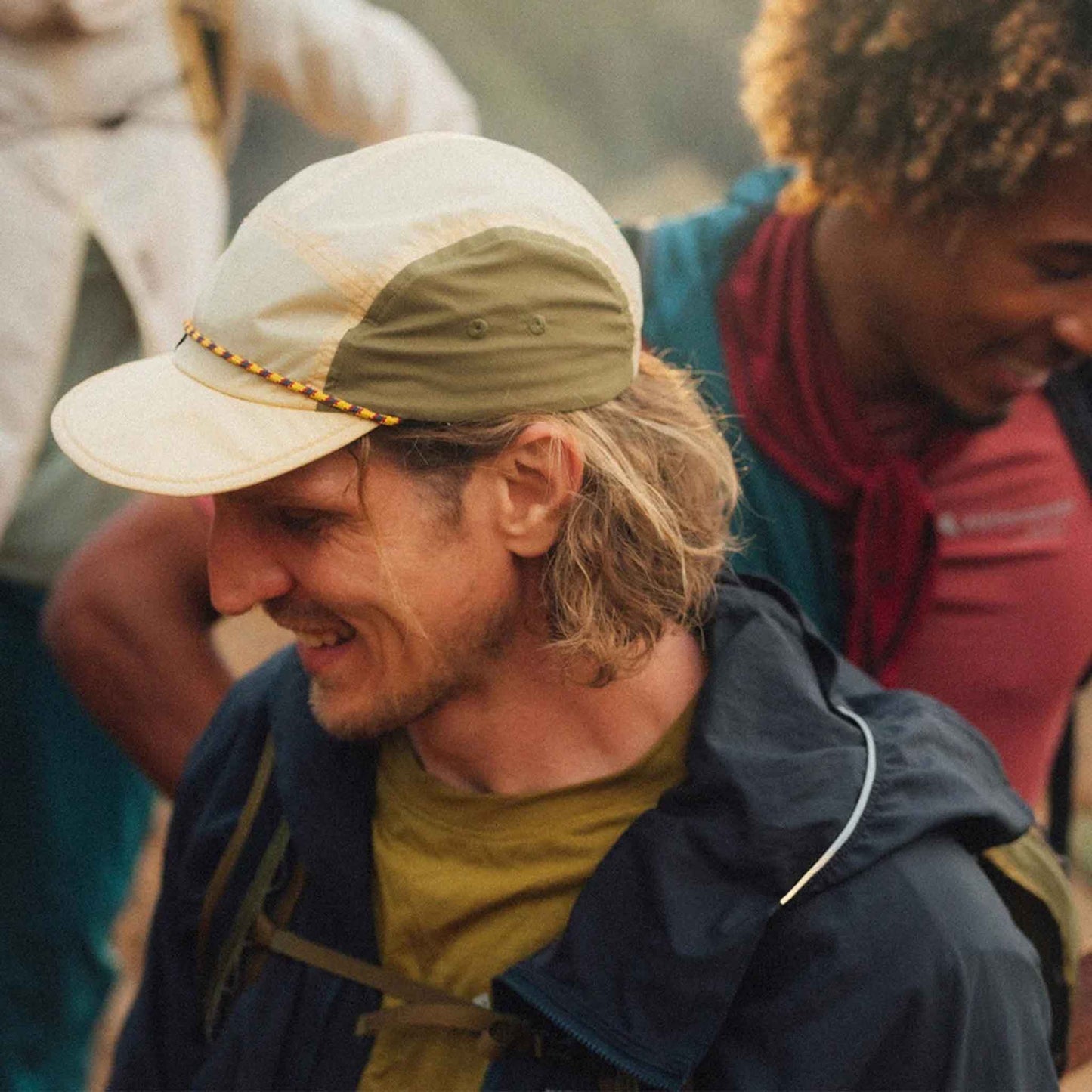 Runa Five Panel Cap | Putty Grey-Olive