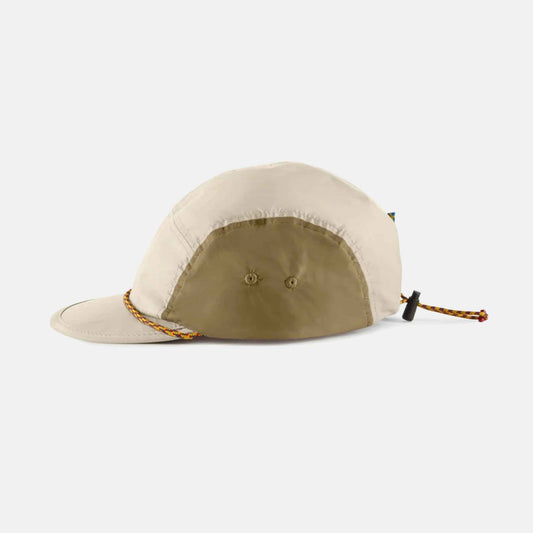 Runa Five Panel Cap | Putty Grey-Olive