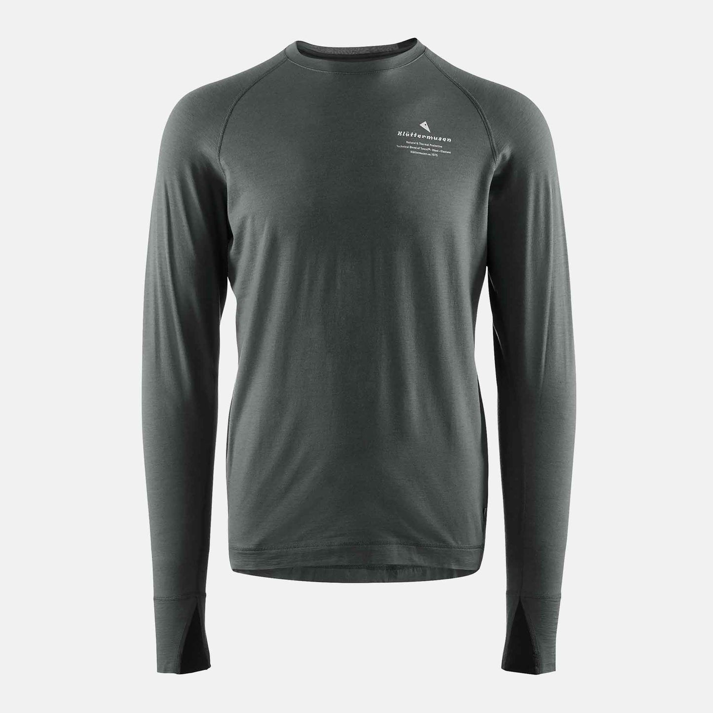 Fafne Crew LS Tee M's | Dark Teal