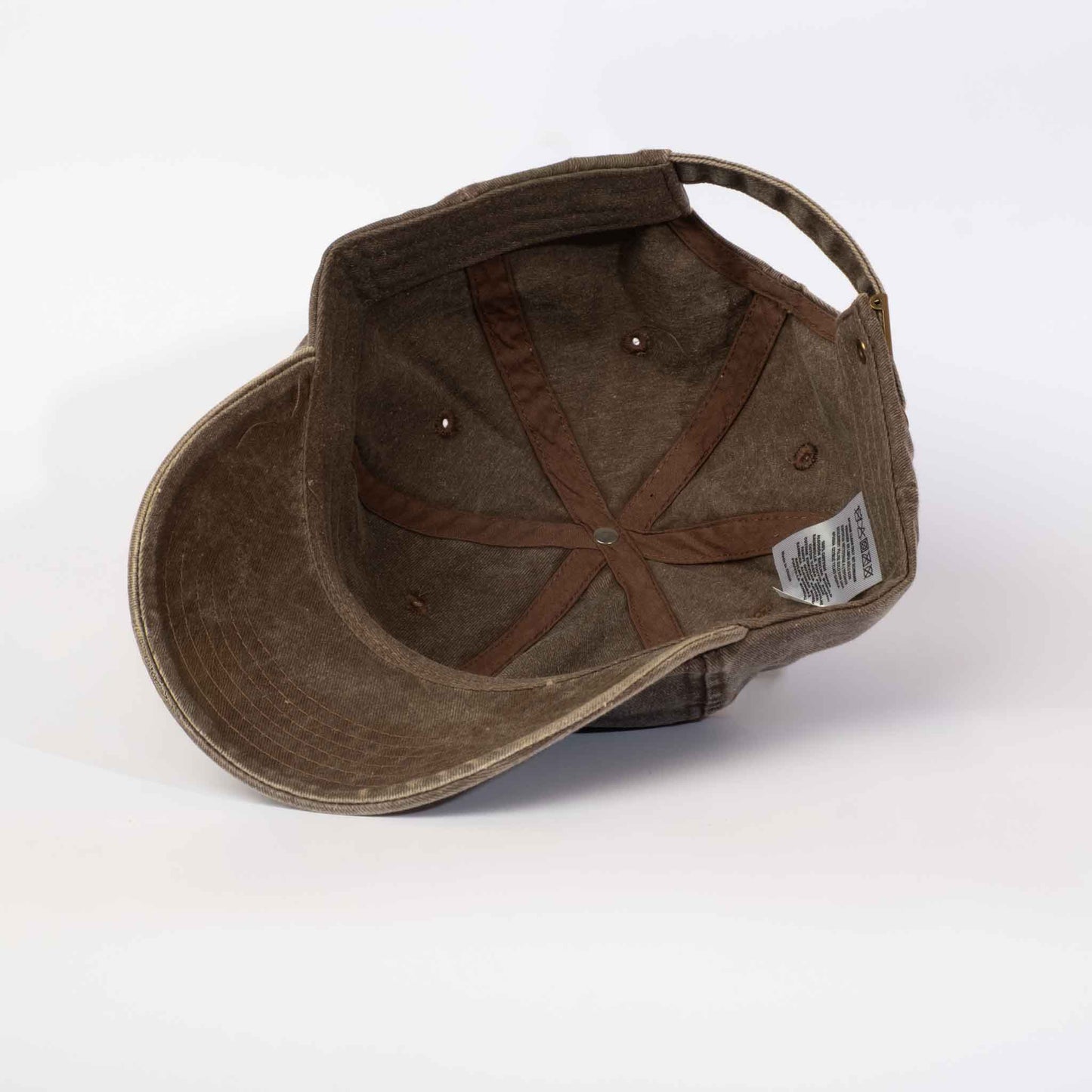 Low profile Vintage Cap | Brown / Leather