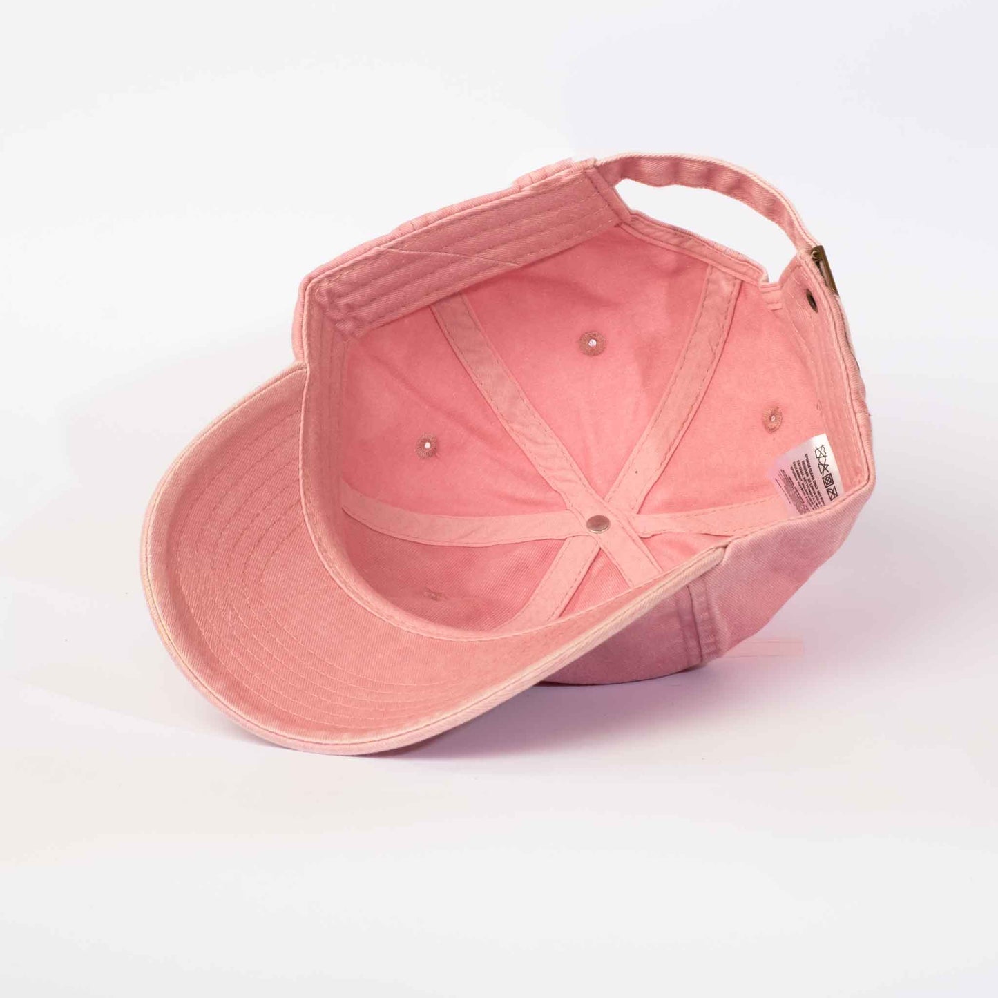 Low profile Vintage Cap | Dusky Pink / Black