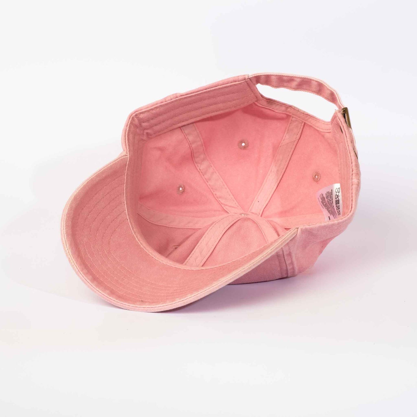 Low profile Vintage Cap | Dusky Pink / Leather