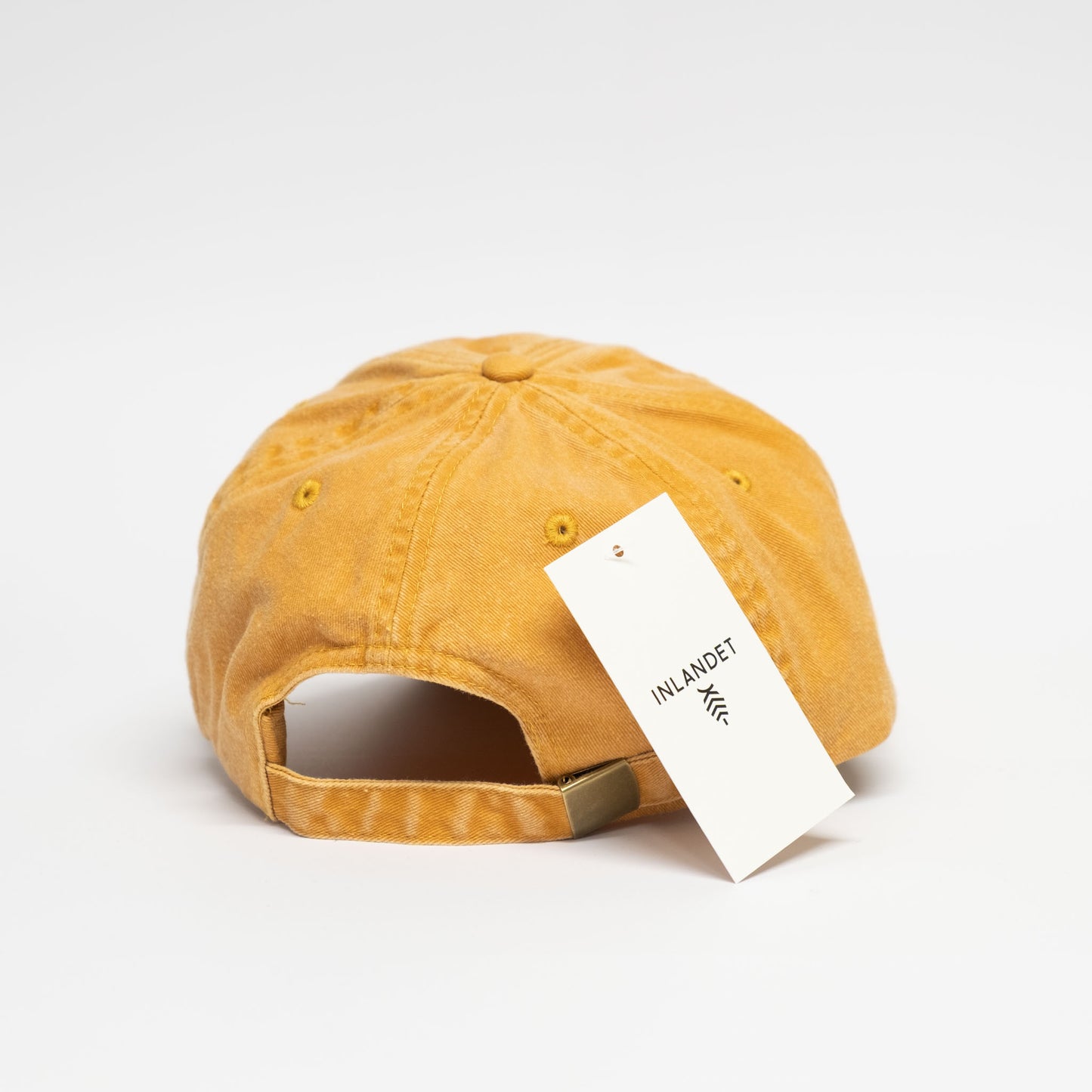 Low profile Vintage Cap | Mustard / Text