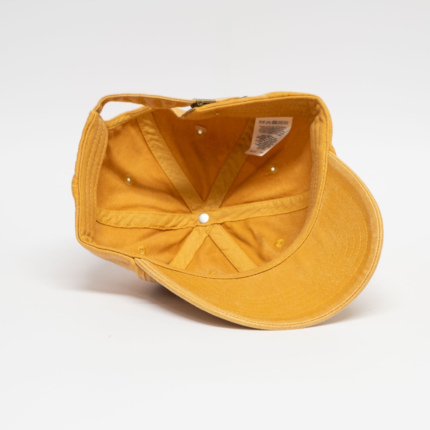 Low profile Vintage Cap | Mustard / Black