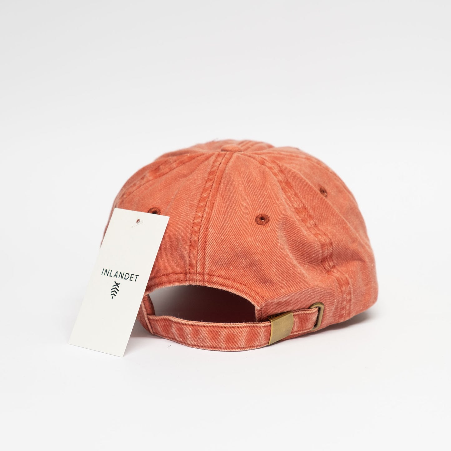 Low profile Vintage Cap | Red / Text