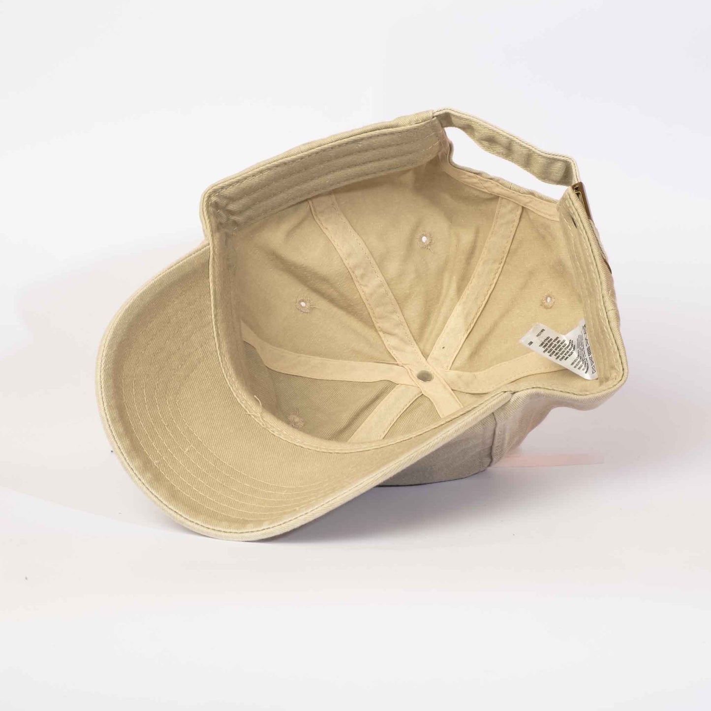 Low profile Vintage Cap | Sand / Text