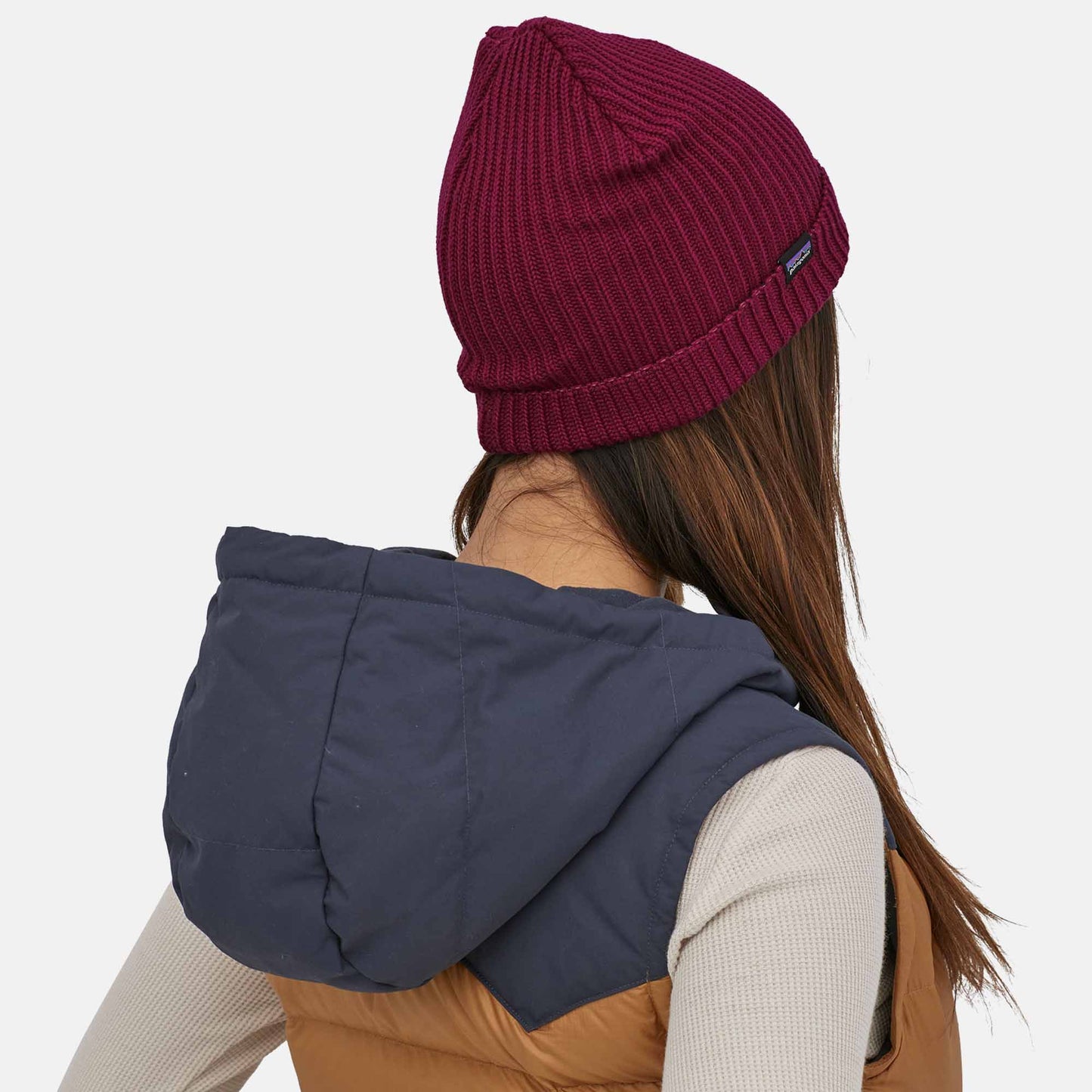 Fishermans Rolled Beanie | Wax Red