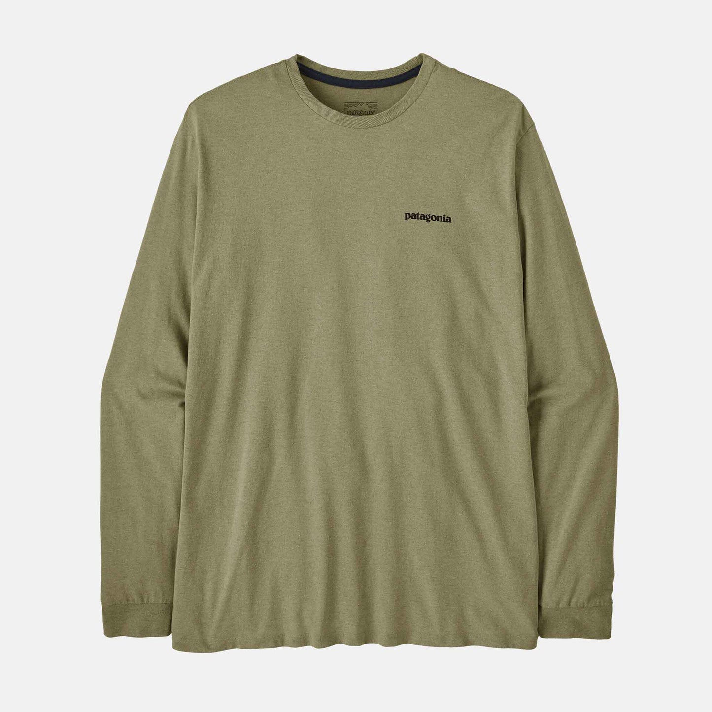 L/S P-6 Logo Responsibili-Tee | P-6 Outline Gumtree Green