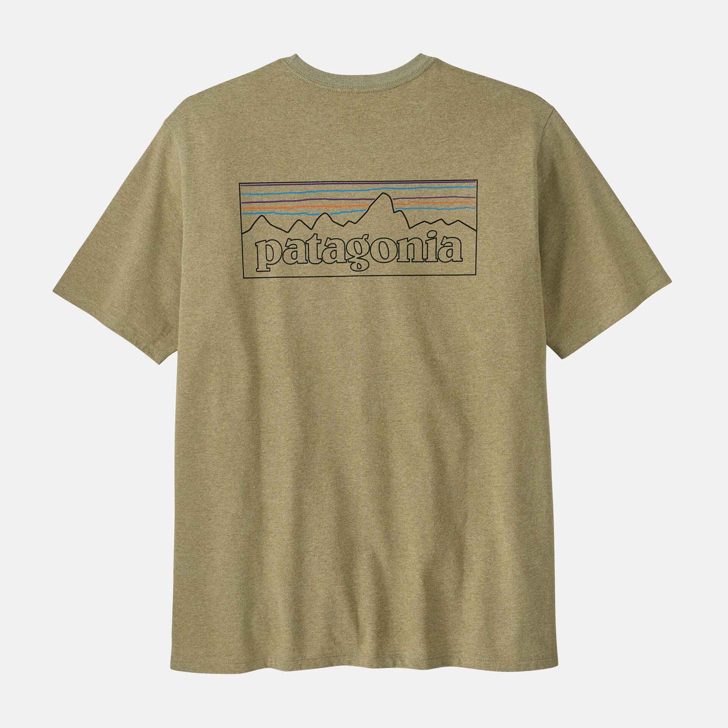 P-6 Logo Responsibility Tee | P-6 Outline Gumtree Green