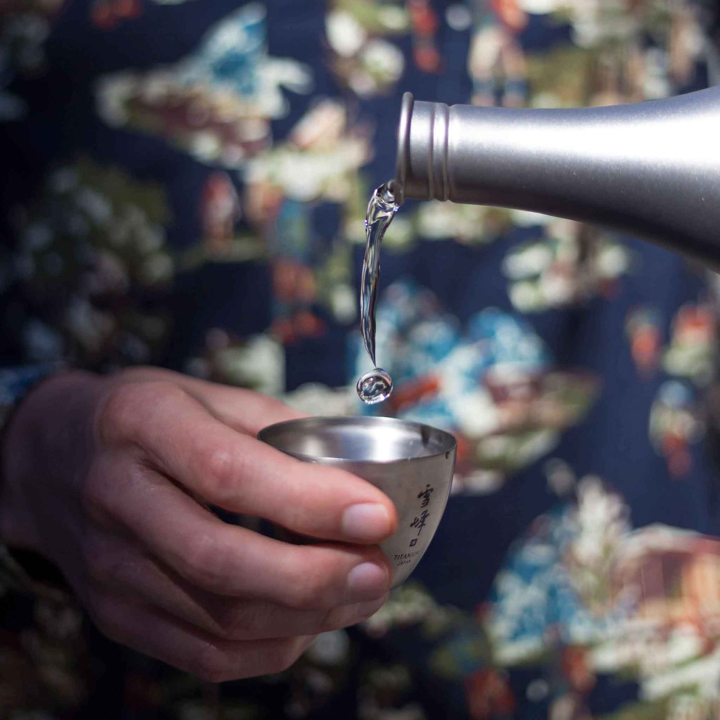 Titanium Sake Cup