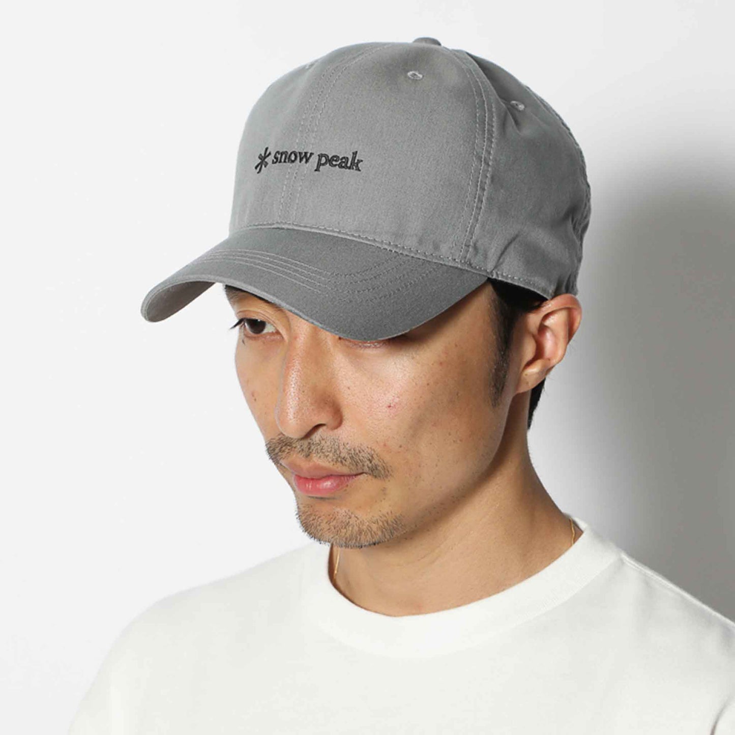 Snow Peak Logo Cap | Grey