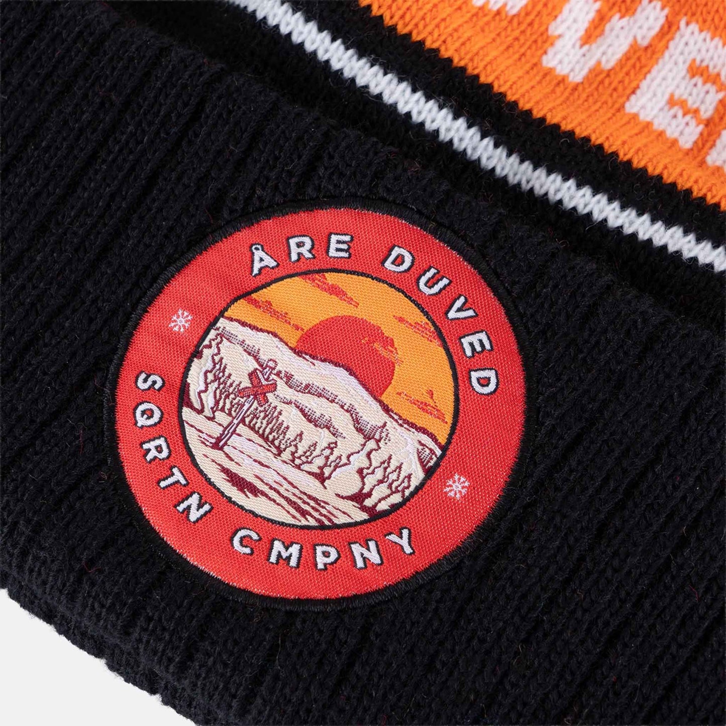 Duved Pom Pom Mössa | Svart