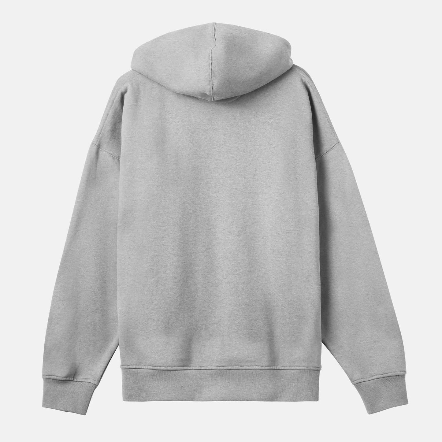 Svart Logo Ruta Boxy Hood | Grå