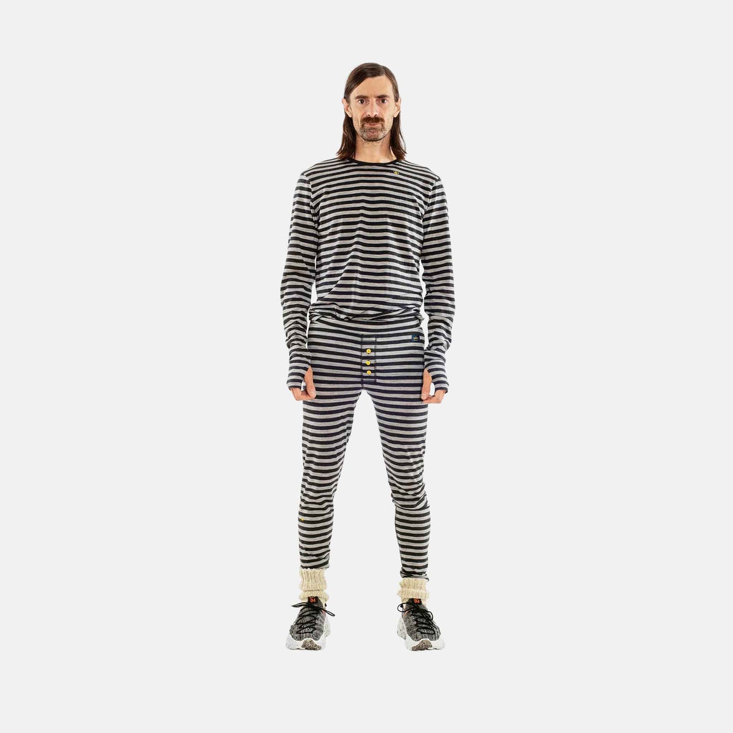 Glint 170g Mens Long Sleeve | Nineties Stripe