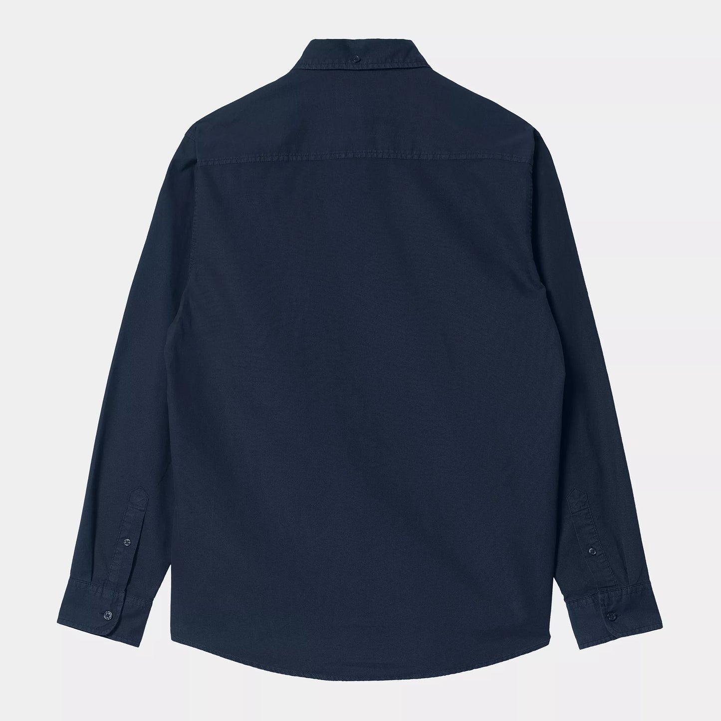 L/S Bolton Shirt | Dark Navy garment dyed