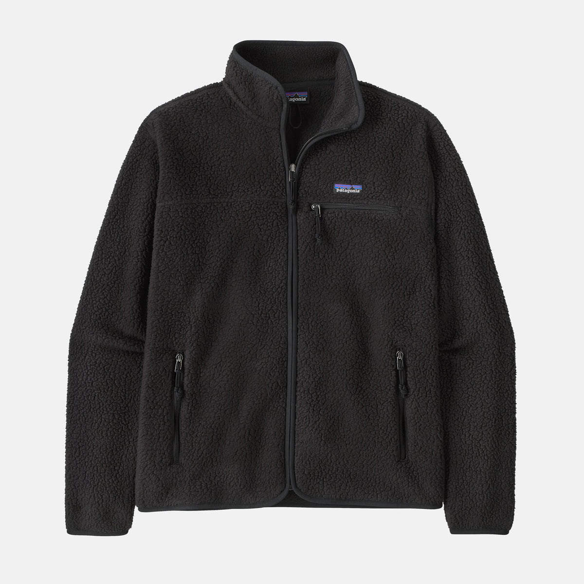 Retro Pile Jkt | Black