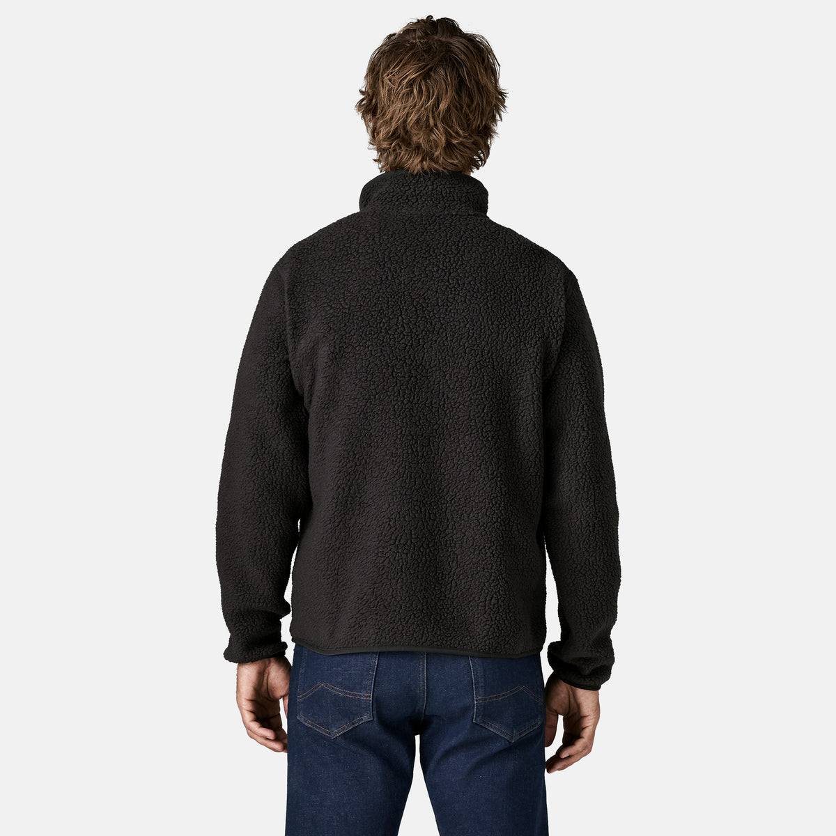 Retro Pile Jkt | Black