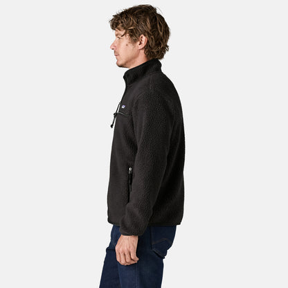 Retro Pile Jkt | Black