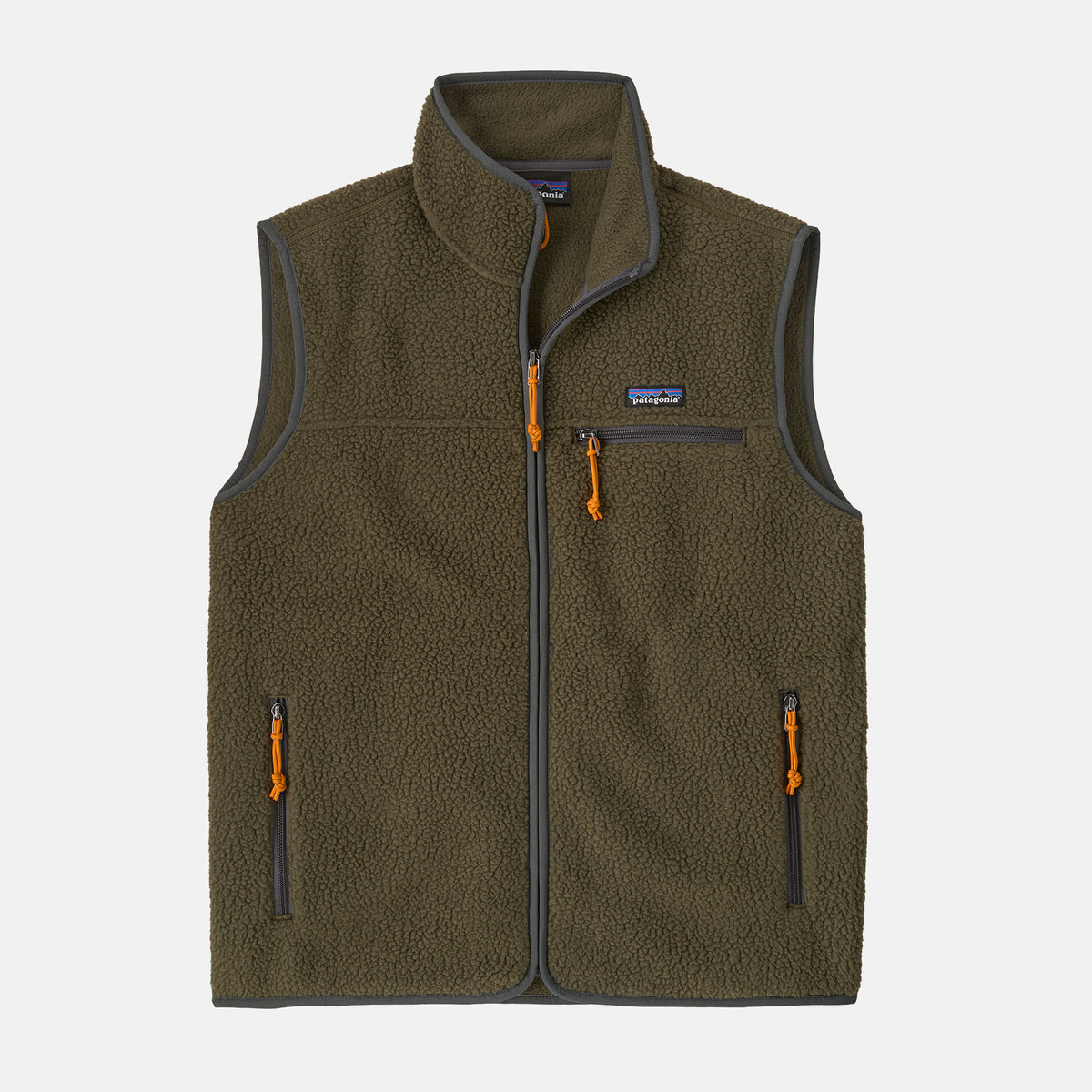 Retro Pile Vest | Basin Green