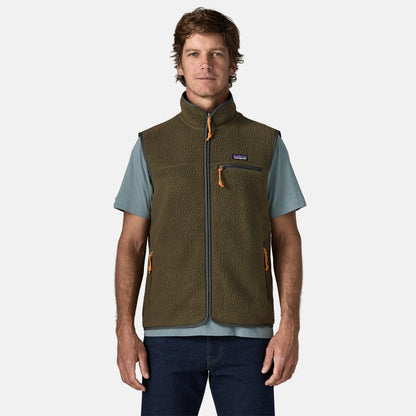 Retro Pile Vest | Basin Green