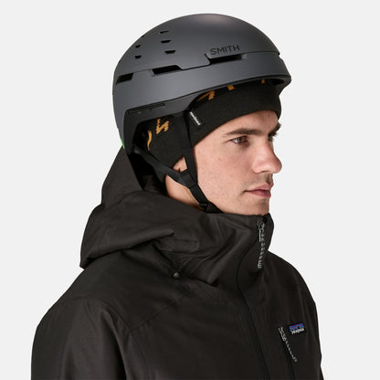PowSlayer Beanie | Fresh Tracks: Black