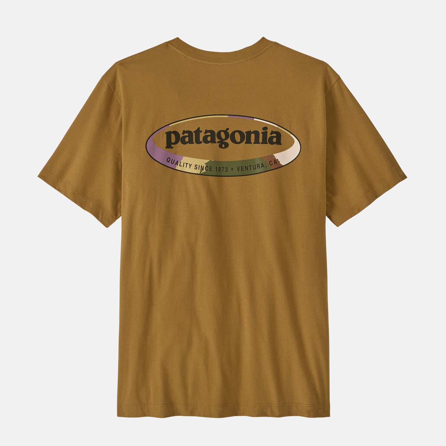 95 Oval Logo T-Shirt | Bobcat Brown: Sunshine