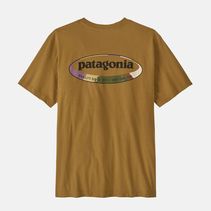 95 Oval Logo T-Shirt | Bobcat Brown: Sunshine