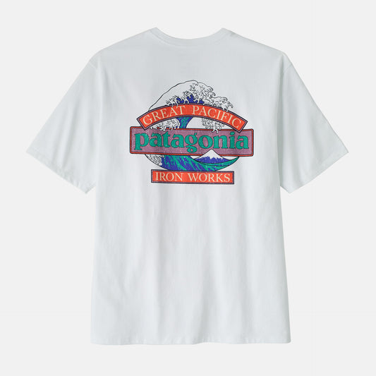 Great Waves Responsibili-Tee | Fiber White