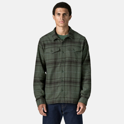 Fjord Flannel Shirt | Dissolve: Treeline Green