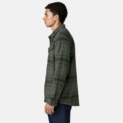 Fjord Flannel Shirt | Dissolve: Treeline Green