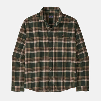 L/S LW Fjord Flannel Shirt | Cozy Cabin: Treeline Green